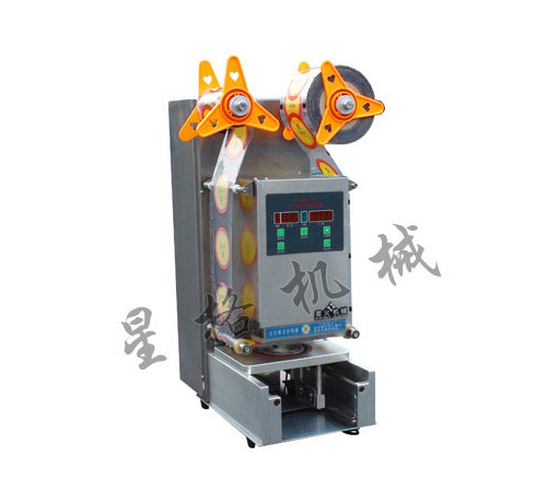 口杯自動封蓋機(全不銹鋼)(圖1)