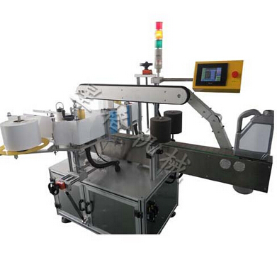 全自動(dòng)雙側(cè)面醬料貼標(biāo)機(jī)(圖1)