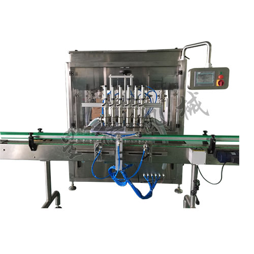 醬料灌裝旋蓋一體機(圖1)