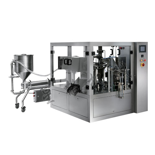 給袋式醬料包裝生產線(圖1)